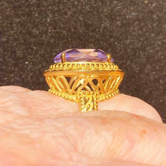 💜Tanzanite Ring💜size 8 - Picture 5 of 10